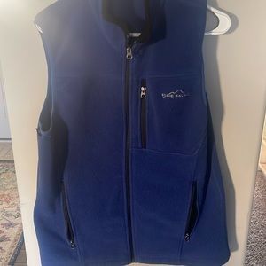 Eddie Bauer zip up vest